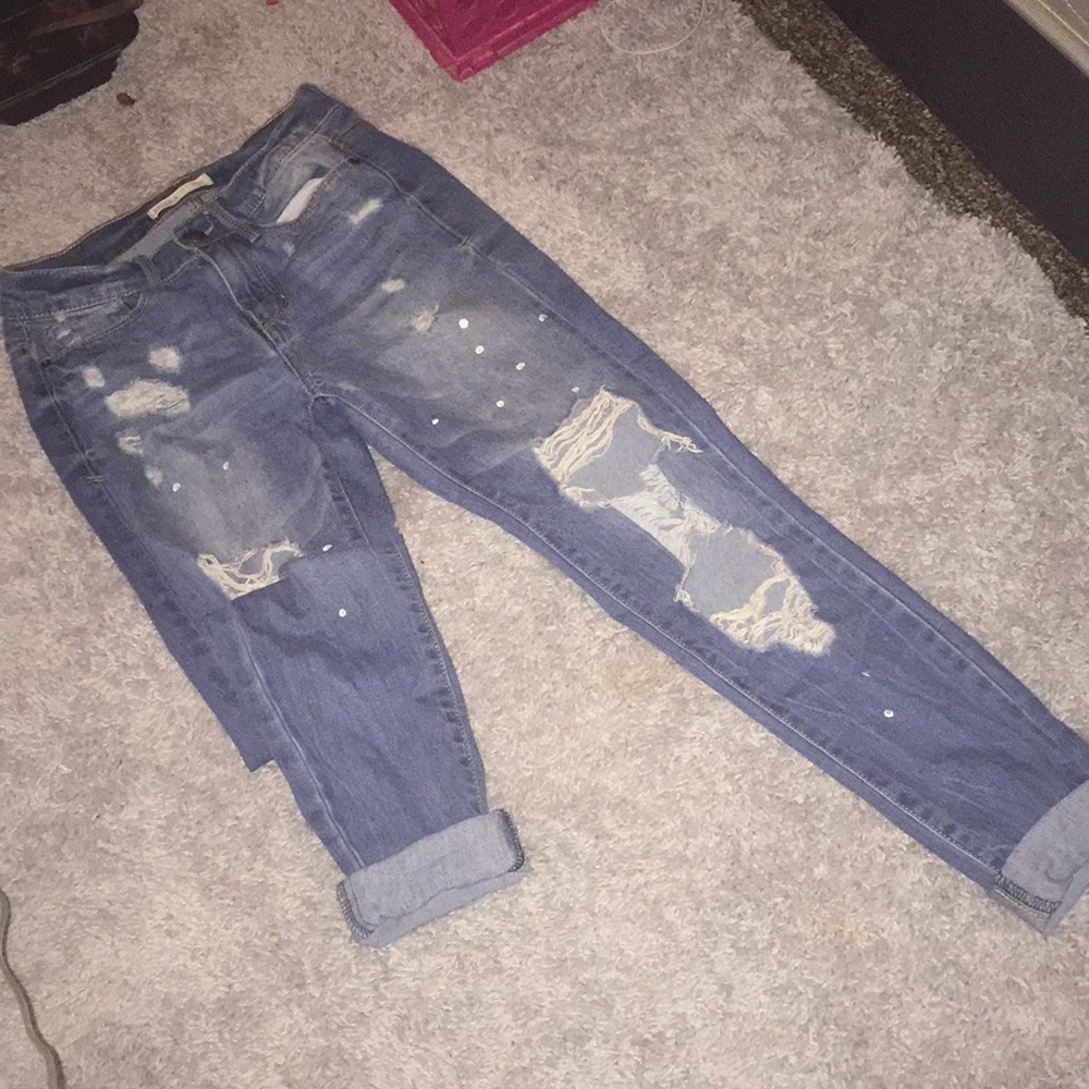 Ripped jeans